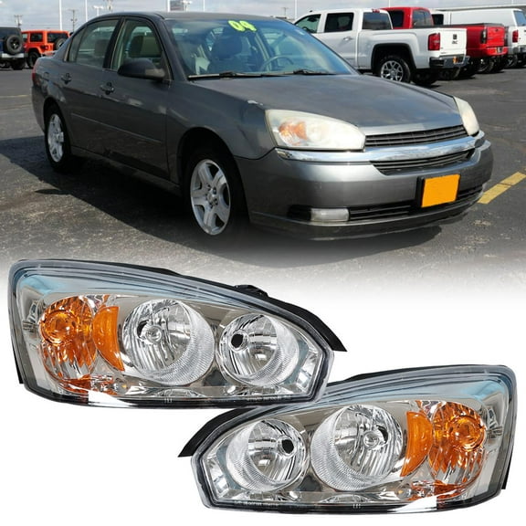 SEBLAFF Headlights Replacement for 2004 2005 2006 2007 2008 Chevy Malibu SS Headlights Pair Left Right Side
