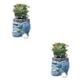 thumbnail image 2 of Pantalones maceta Inteprter Jeans Retro ropa planta cultivo balcón jardín decoración CBP593053, 2 of 6