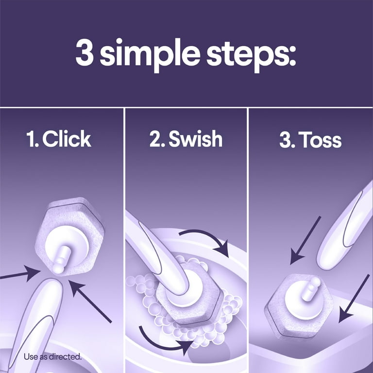 Clorox ToiletWand Refills Lavender Jasmine 10 Count, Disposable