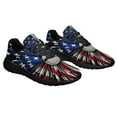 thumbnail image 6 of Baseball American flag Shoes Sneakers Black Size 9, 6 of 7