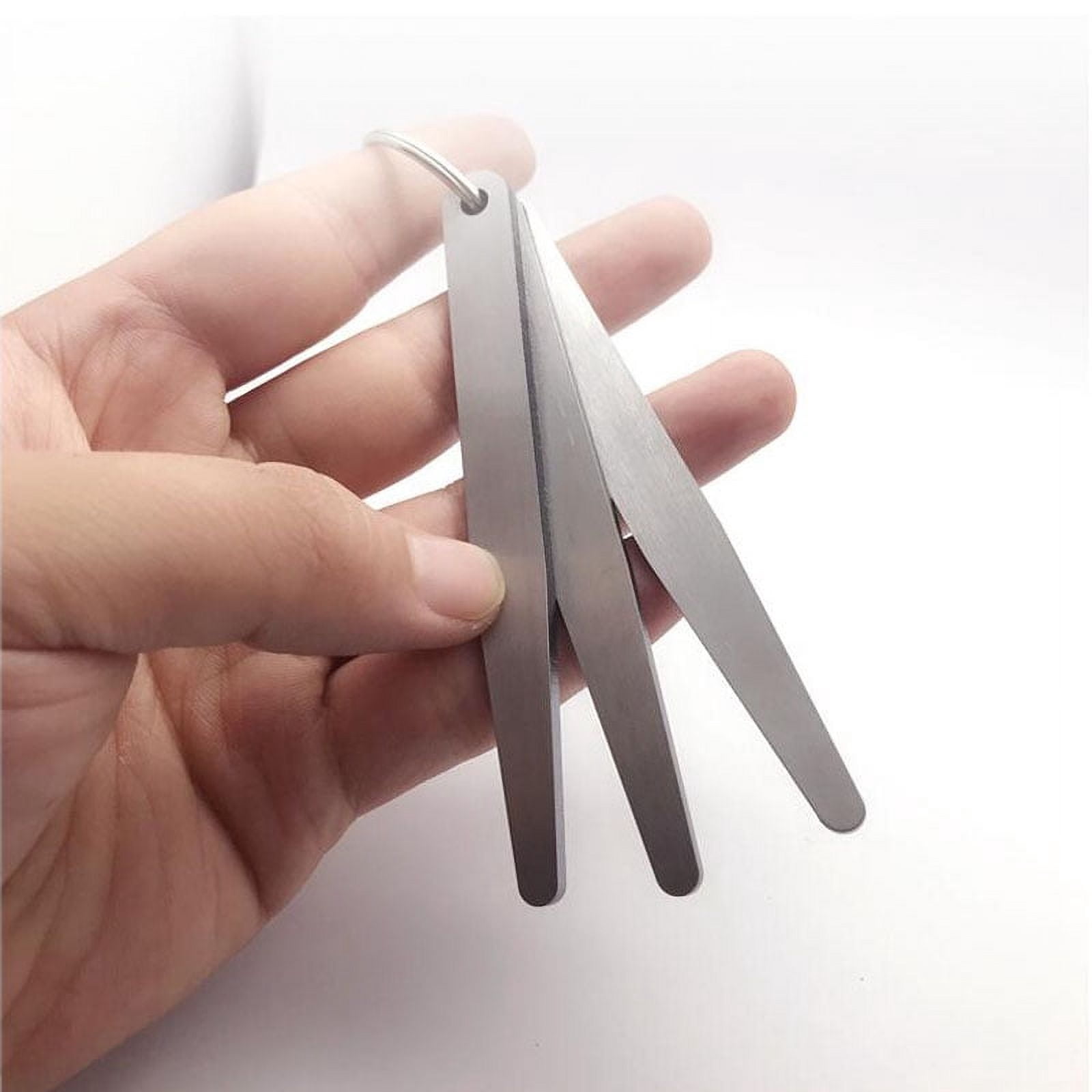 2mm 2.2mm 3.0mm Feeler Gauge 3 Blade Valve Thickness Gap Feeler Gauge Metric Measurement Adjustment Ruler Steel Measuring Tool ,Easy to Use