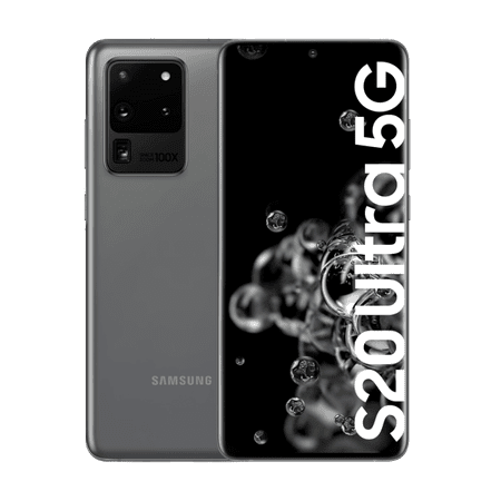 Restored Samsung Galaxy S20 Ultra 5G 128GB Cosmic Grey Fully Unlocked (LCD Shadow) (Refurbished)