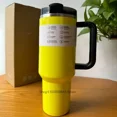 thumbnail image 2 of 2025 alça tampa de palha aço inoxidável 30oz/40oz caneca de carro isolada a vácuo parede dupla térmica copo de viagem gelado, 2 of 5