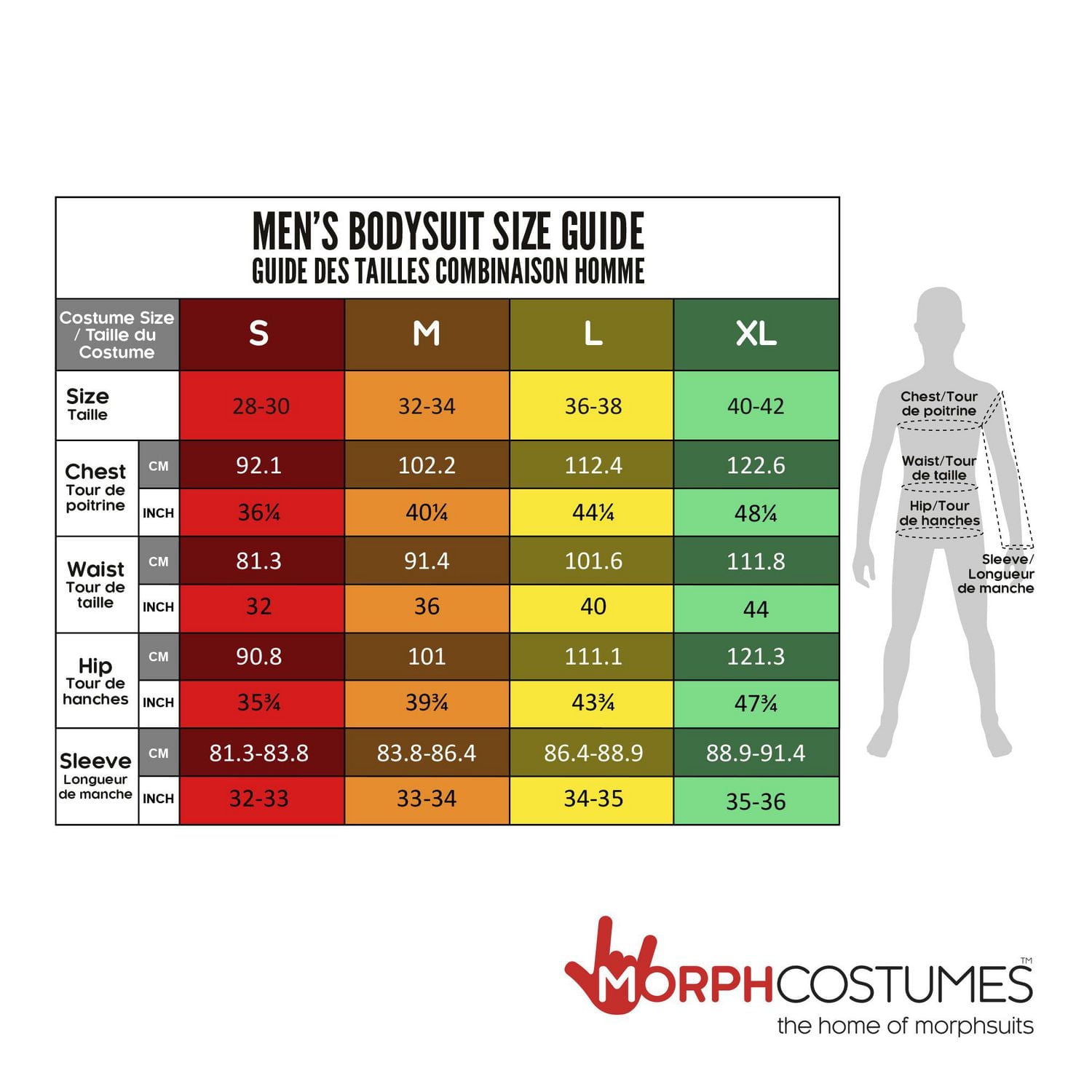 Morphsuits Costume d'Halloween seconde peau Arc-en-ciel pour adultes