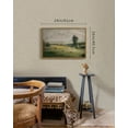 thumbnail image 5 of Drsoum 16x24in Vintage Classical Paints Landscape Canvas Wall Art The Vast Grassland Room Decor - Natural Framed, 5 of 6