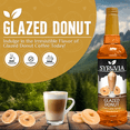 thumbnail image 2 of Syruvia Glazed Donut Syrup Pure Cane Coffee Flavoring Syrup, 25.4 fl Oz, 2 of 6