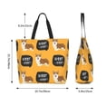 thumbnail image 5 of Kdxio Corgi Casual Tote Bags Women Big Capacity Shoulder Bag for Women Travel Shoulder Bags Handbags, 5 of 8