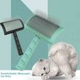 thumbnail image 3 of Firm Slicker Brush for Dogs- Extra Long Pin Slicker Brush for Large Dog Pet Grooming Wi_WM58, 3 of 8