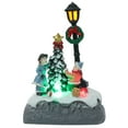 thumbnail image 2 of Travelwant Snowman Christmas Decorations Light Up Indoor Snowman Figurine Resin Tabletop Christmas Snowman Statues with LED Lights for Holiday Home Outdoor Ornaments (Snowman), 2 of 8
