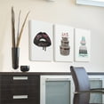 thumbnail image 2 of Stupell High Fashion Bookstack Box and Bow Canvas Art, 16 x 20, 2 of 6