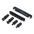 thumbnail image 1 of 12 String Saddle Bridge, Guitar Bridge and Tailpiece Metal Material Black  for LP Electric Guitars, 1 of 7