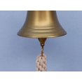 thumbnail image 4 of Thor Instruments Antique Brass Ship's Bell, Nautical Decor, 6 Inch, 4 of 5