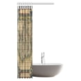 thumbnail image 2 of MYPOP Vintage Decor Shower Curtain, Old Map of Africa Continent Ancient Historic Borders Rustic Manuscript Geography Fabric Bathroom Shower Curtain, 36 X 72 Inches, 2 of 2