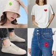 thumbnail image 5 of 300PCS Non Woven Felt Fabric Flower Wall Stickers Party Decor Craft, 5 of 5