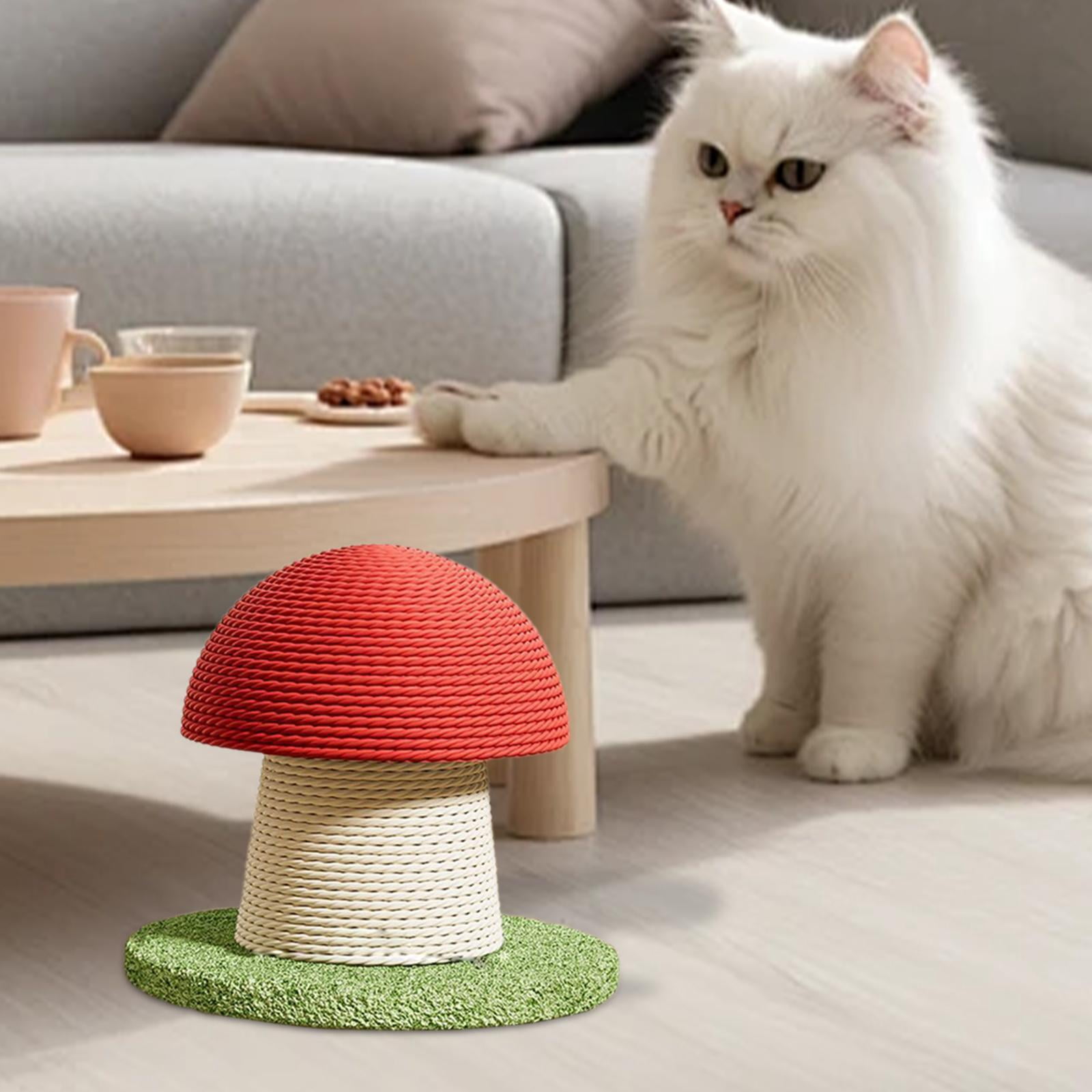TOOYFUL Cat Scratching Posts, Cat Activity Toy, Shaped Cat Interactive Toy, Vertical Cat Scratcher for Grinding Claw Outdoor Height 18cm