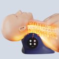 thumbnail image 4 of (Built In Battery 2000 MA) Heated Neck Massage Pillow Three Vibration Modes And Infrared Heating Neck Traction Device Neck Posture Correction And Hump Reduction, 4 of 6