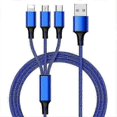 thumbnail image 4 of Fast USB Charging Cable for Samsung Universal 3 In 1 Multi Function Cell Phone Cord Charger Cable Type C, 4 of 4