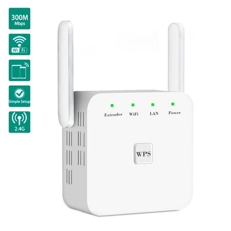 300Mbps WiFi Range Extender,2.4G High Speed Wireless Signal Booster,Wifi Repeater (Best Wireless Router For Range And Speed 2019)