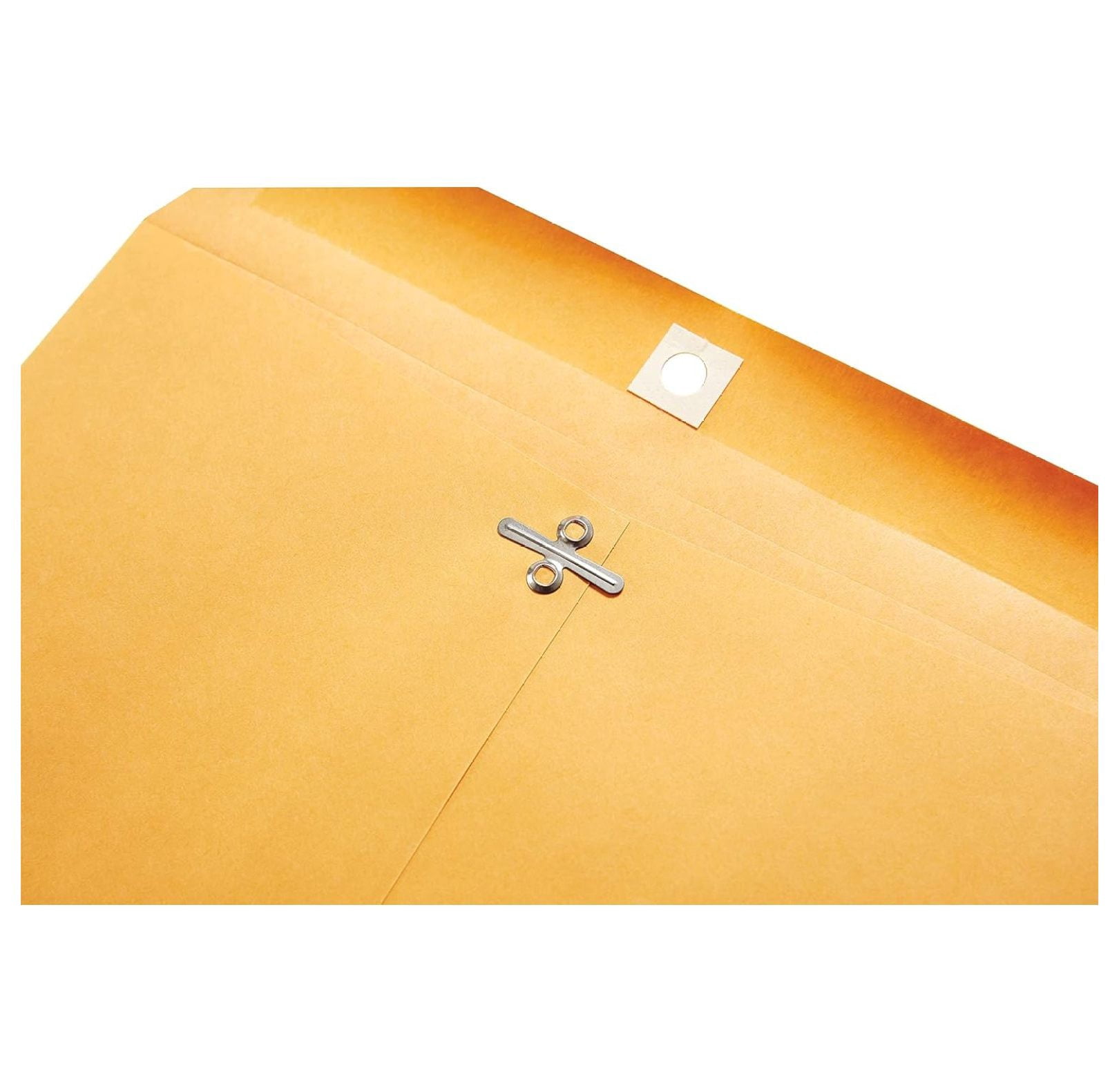 9 x 12 Clasp Envelopes, Brown Manila, Reinforced Metal Clasp & Gummed Seal, Heavy‑Duty Mailing Envelopes, 250/Pack