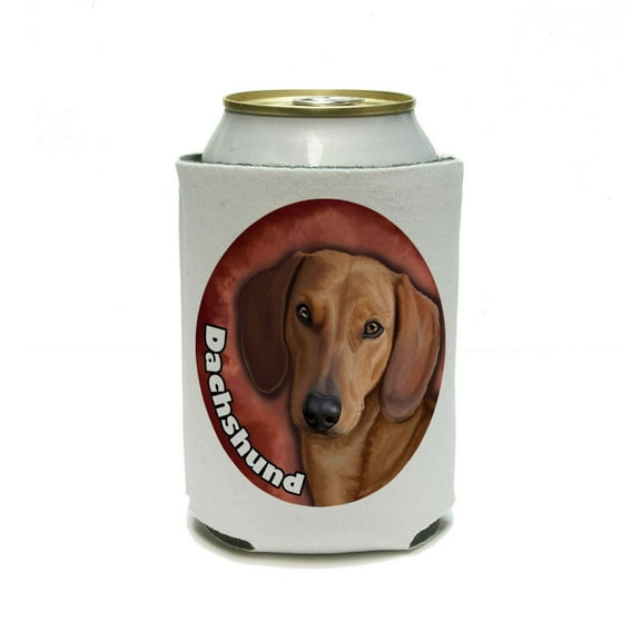 Dachshund Weiner Dog - Pet Can Cooler Drink Insulator Beverage Insulated Holder