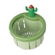 thumbnail image 5 of Colador de fregadero de cactus para cocina, tapón antiolor, escurridor de fregadero de cocina Verde, 5 of 9