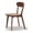 Walnut, variant on QuzyAor Dining Chairs,FAS Grade Solid Oak Wood Frame,for Breakfast Nook,Kitchen,Farmhouse