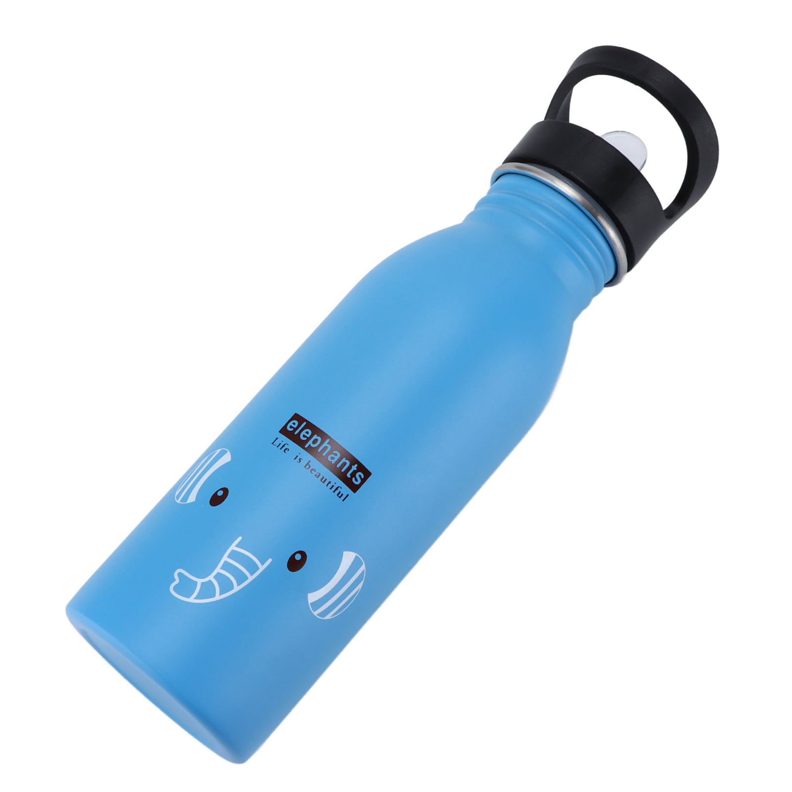Ymiko Stainless Steel Sport Water Bottle, Portable 500ml Cute Annimals ...