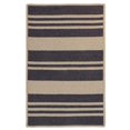 thumbnail image 3 of Colonial Mills Sunbrella Stripe Indoor/Outdoor Area Rug Cornflower 8' x 10' 8' x 10' Patio,Bedroom,Dining Room Grey, 3 of 4
