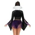thumbnail image 2 of Leg Avenue Women's Poison Apple Queen Halloween Costume, Black/Purple, Small, 2 of 5
