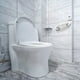 thumbnail image 4 of antideslizante para puerta con ventosa, plástico ABS, inodoro, baño, blanco Sunnimix Manija de la puerta, 4 of 7