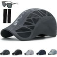 thumbnail image 1 of Aeromesh Sport Cap, Stead Essentials Ultra-Breathable Performance Mesh Cap for Men Lightweight, Quick-Dry, Adjustable Fit, 1 of 7