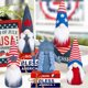thumbnail image 5 of Decoraciones patrióticas con gnomos para el 4 de julio. Gnomos del Día de la Independencia. Figuritas de enanos Tomte. Adorno de mesa con bandeja escalonada para el 4 de julio y el Día de los Caídos., 5 of 6