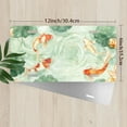 thumbnail image 2 of License Plate, Koi Pond Scene Decorative Front,Personalized Stainless Steel License Plate Cover For Men Women,12.2" X 6.2", 2 of 6