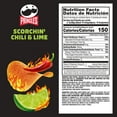 thumbnail image 3 of Pringles Scorchin' Chili and Lime Potato Crisps Chips, Spicy Snacks, 5.5 oz, 3 of 11