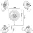 thumbnail image 4 of 4 ventosas para baño, toallero, ganchos con ventosa, utensilios de cocina, ducha, ventana, azulejos de vidrio, llaves, ganchos para ropa, entrada de plástico, 4 of 5