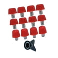 thumbnail image 2 of Baoblaze 12 Pieces Football Boot Spikes Firm Ground Replacement Studs for Competition Red, 2 of 8