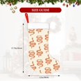 thumbnail image 4 of Yiaed Hand Drawn Snake Print Christmas Stockings, Christmas Stockings Hanging Ornaments, Christmas Stockings for Family Christmas Holiday Decorations, 4 of 7