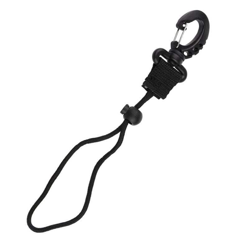 Comfortable Scuba Diving Wrist Lanyard Adjustable Strap & Tube for Camera Torch 