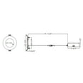 thumbnail image 3 of WAC Lighting Lotos 4" Round LED 5-CCT Aluminum Recessed Kit in White (Set of 24), 3 of 5