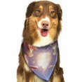 thumbnail image 6 of Naloa Dreamy Forest Elf Dog Bandanas 1PC Washable Triangle Dog Scarfs Premium Durable Fabric, for Small Medium Large Dogs and Cats, 6 of 6