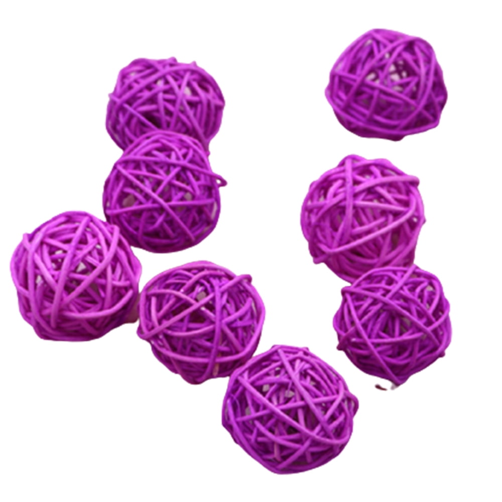Simple Natural Rattan Ball Wicker Balls Decorative Spheres Natural