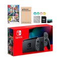 thumbnail image 1 of Nintendo Switch Gray Joy-Con Console Set, Bundle With Super Smash Bros. Ultimate And Mytrix Accessories Nintendo HADSKEAAA, 1 of 2