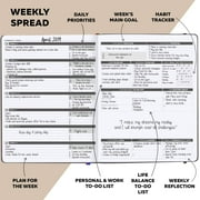 Clever Fox Planner PRO – Silver Black