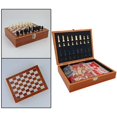 thumbnail image 4 of Juego familiar de dados de póquer de ajedrez de madera Fácil de Zulema Juego de rompecabezas de tablero de ajedrez, 4 of 8