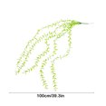 thumbnail image 3 of Spring Wicker Fake Flowers Rattan Winding Ceiling Decoration Simulation Wicker Leaves Plastic Osier Leaves Aquascape Foliage Hanging Basket Rattan, 3 of 6