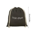 thumbnail image 2 of Portable Drawstring Hair Dryer Bag - Water-Resistant Polyester, Compact - for Travel, Bathroom Storage & Styling Tools, 2 of 5