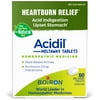 Boiron Acidil, Homeopathic Medicine for Heartburn Relief, Acid Indigestion, Upset Stomach, 60 Meltaway Tablets