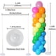 thumbnail image 4 of Kit de soporte de columna para globos para piso, kit de columna de globos de 5 pies, kit de ensamblaje de torre de globos para bodas, cumpleaños, fiestas de graduación, suministros para eventos,, 4 of 5