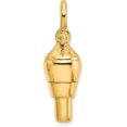 thumbnail image 2 of 14K Yellow Gold 3-D Swivel w/Shackle Bail Charm - 36.1mm, 2 of 7