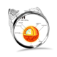 thumbnail image 1 of Anillo de compromiso de boda de amor ajustable Unbranded M, 1 of 3